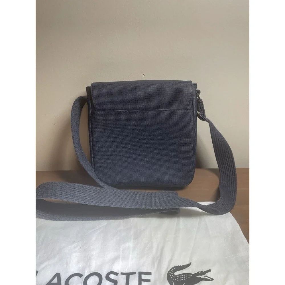 Lacoste Classic Flap Crossbody Bag | Midnight Blue | Style NH4423HC | LNC